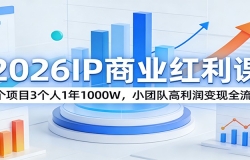 2026IP��ҵ�����Σ�1����Ŀ3����1��1000W��С�ŶӸ��������ȫ����