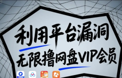 利用平台漏洞,无限撸网盘VIP会员,用户亲测有效!【漏洞原理+操作演示】