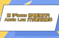 用iPhone拍电影感大片,Apple Log 8节课实战教学(课件+素材)